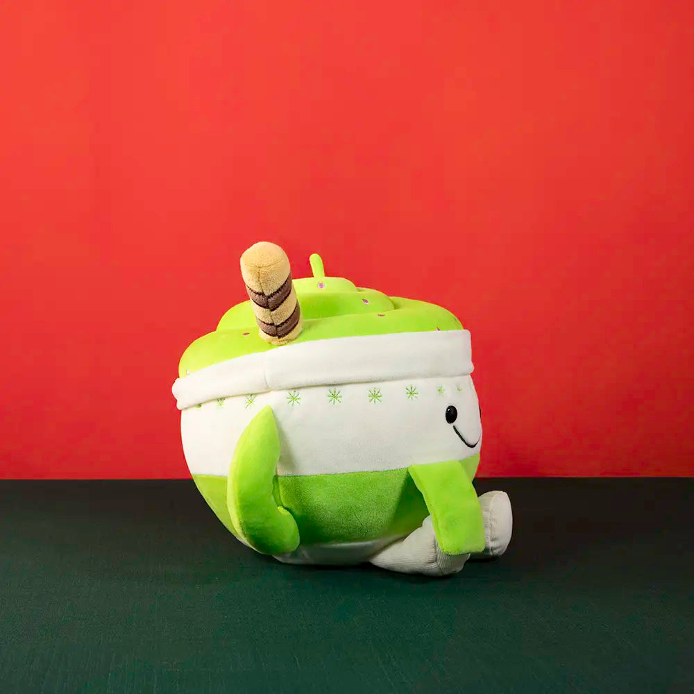 Taza de peluche navideña Cupi Matcha 22 cm