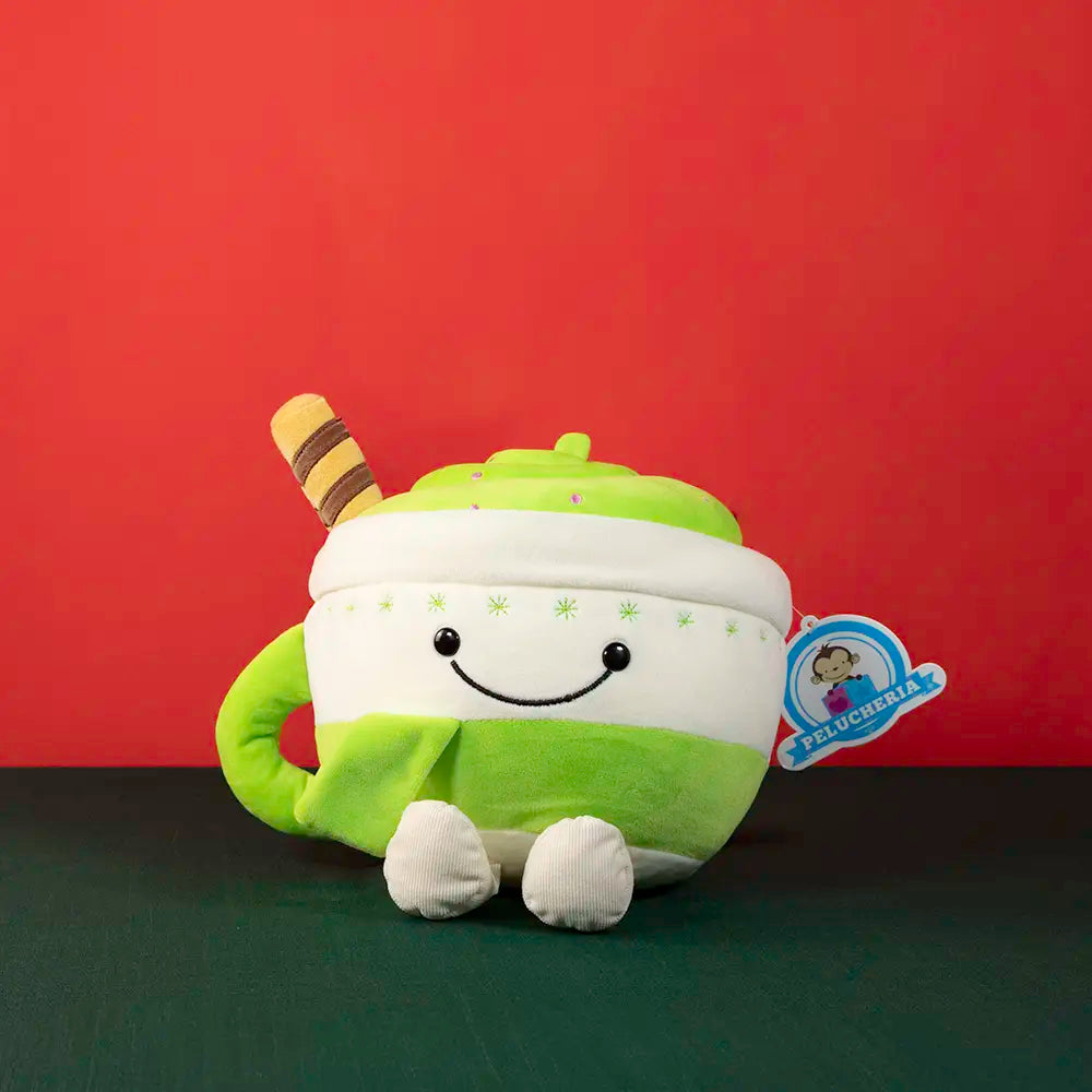 Taza de peluche navideña Cupi Matcha 22 cm