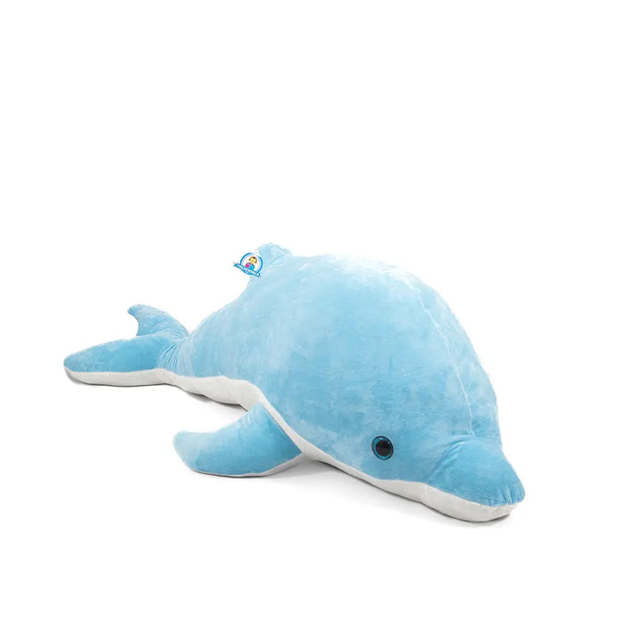 Delfín de peluche Ali Jumbo Azul 150 cm