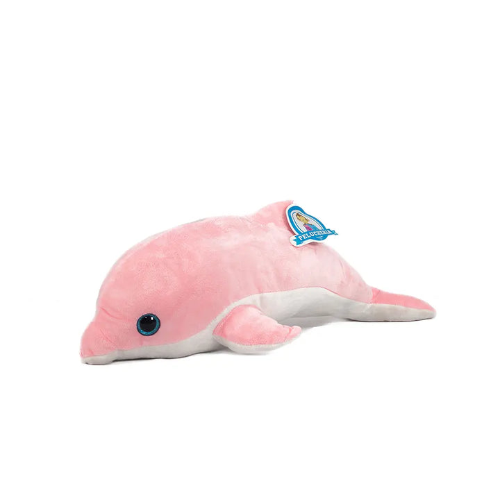 Delfín de peluche Ali Rosa 50 cm