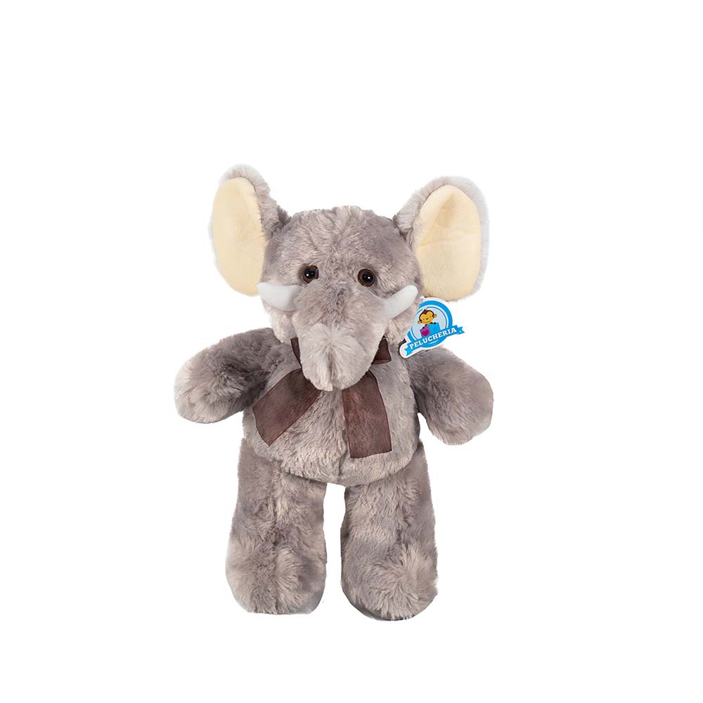 Elefante de peluche al mayoreo. Peluches para distribuidores, tiendas de regalo, decoración de eventos, coleccionistas. 