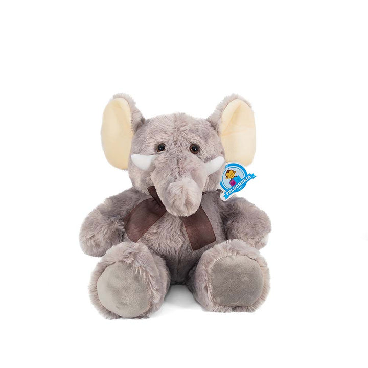 Elefante de peluche al mayoreo. Peluches para distribuidores, tiendas de regalo, decoración de eventos, coleccionistas. 