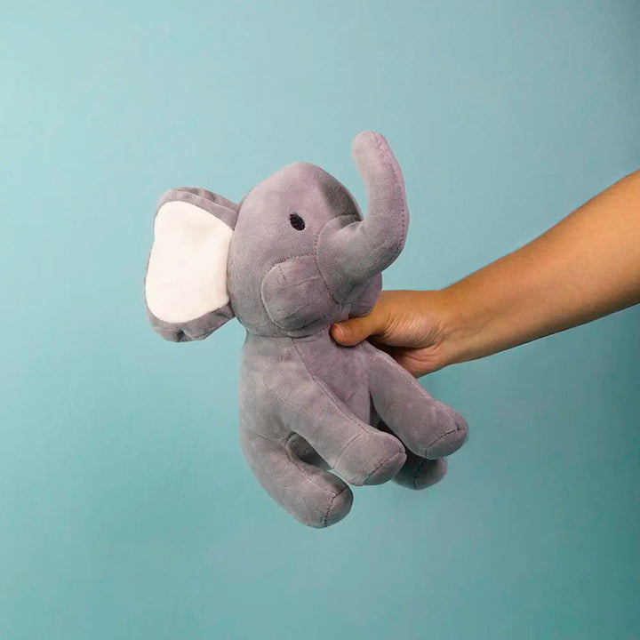 Elefante de peluche gris 24 cm