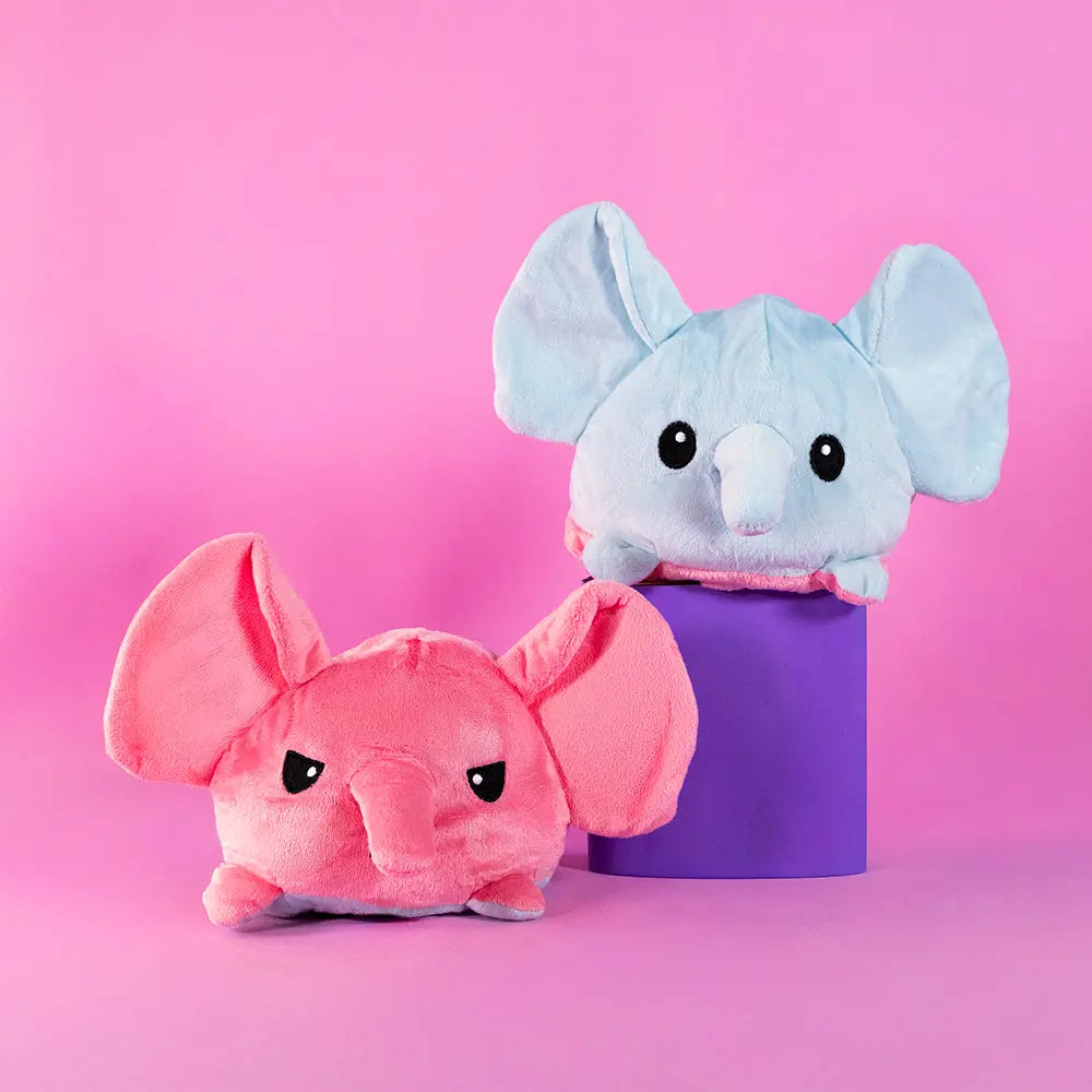 Productos reversibles color rosa y azul , peluches de novedad y en tendencia. peluches economicos para maquinas caza muñecos