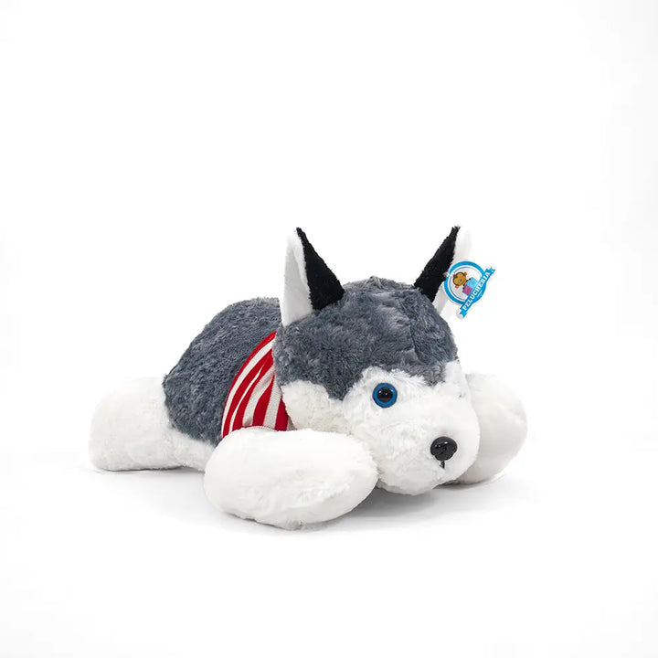 Perro Husky de peluche Jumbo 100 cm