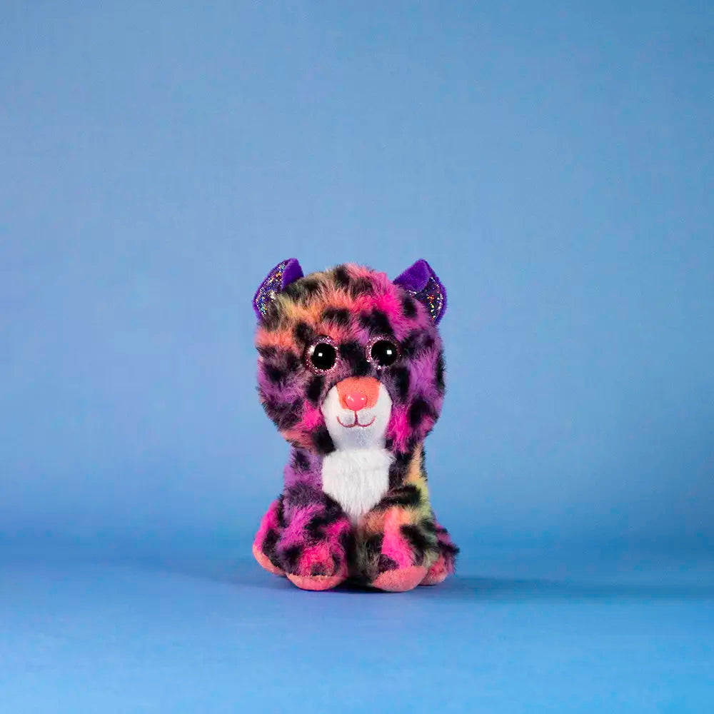 Set de 12 Piezas Jaguar de peluche Multicolor Titi 15 cm