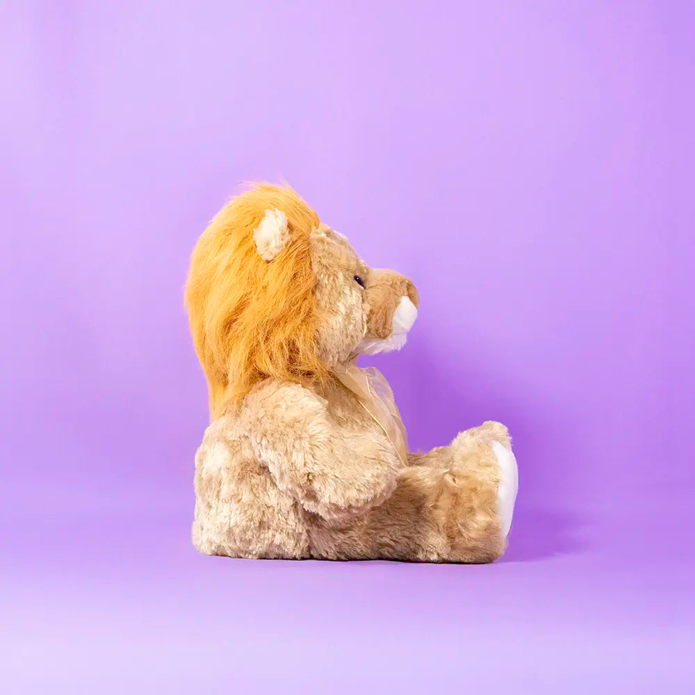 León de peluche Café Premium 50 cm