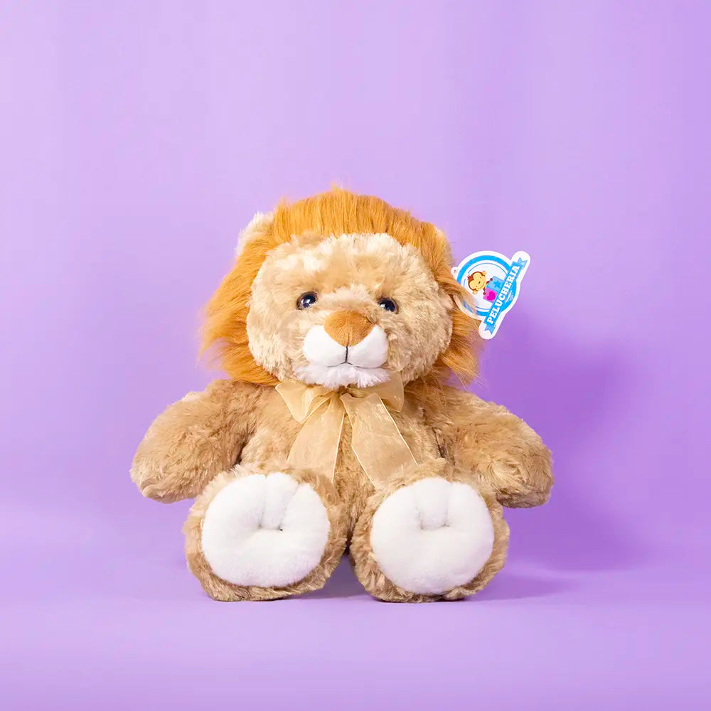 León de peluche Café Premium 50 cm