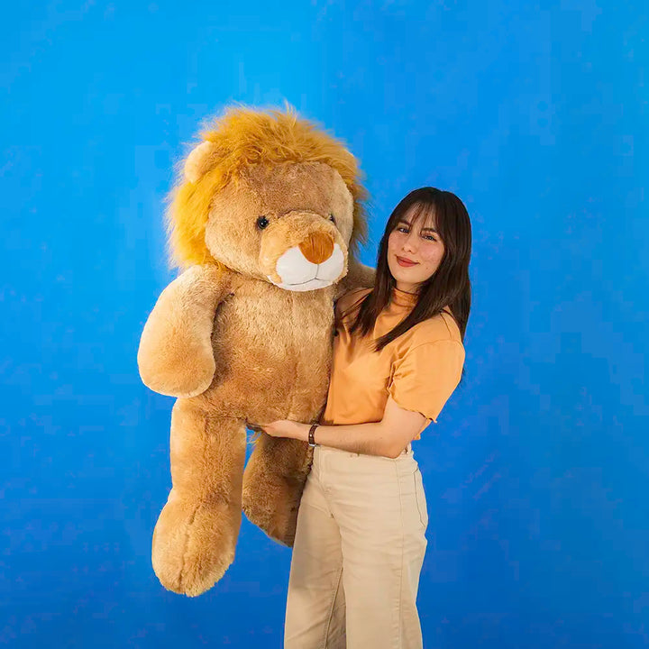 León de peluche Gigante Chompón 120 cm