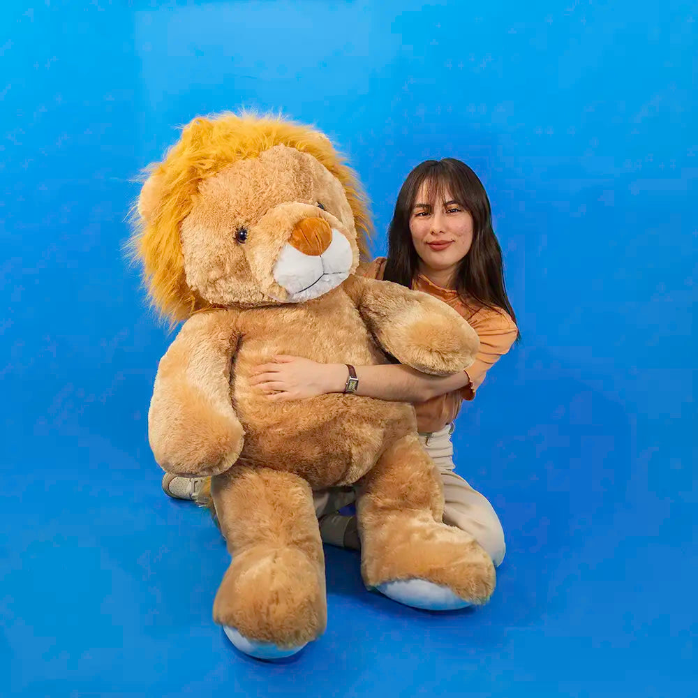 León de peluche Gigante Chompón 120 cm
