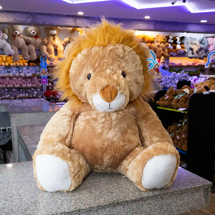 León de peluche Gigante Chompón 120 cm
