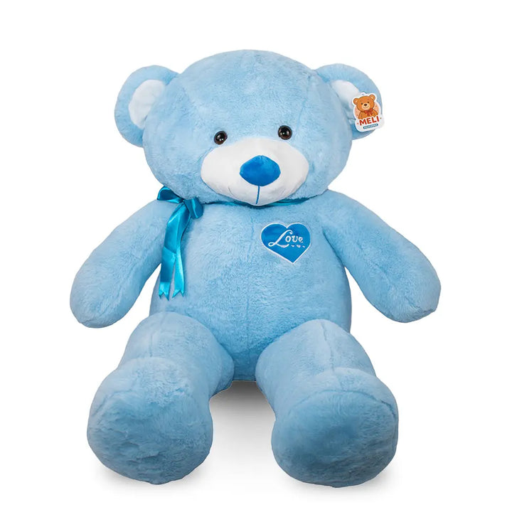 Oso de peluche Love Meli Azul 100 cm