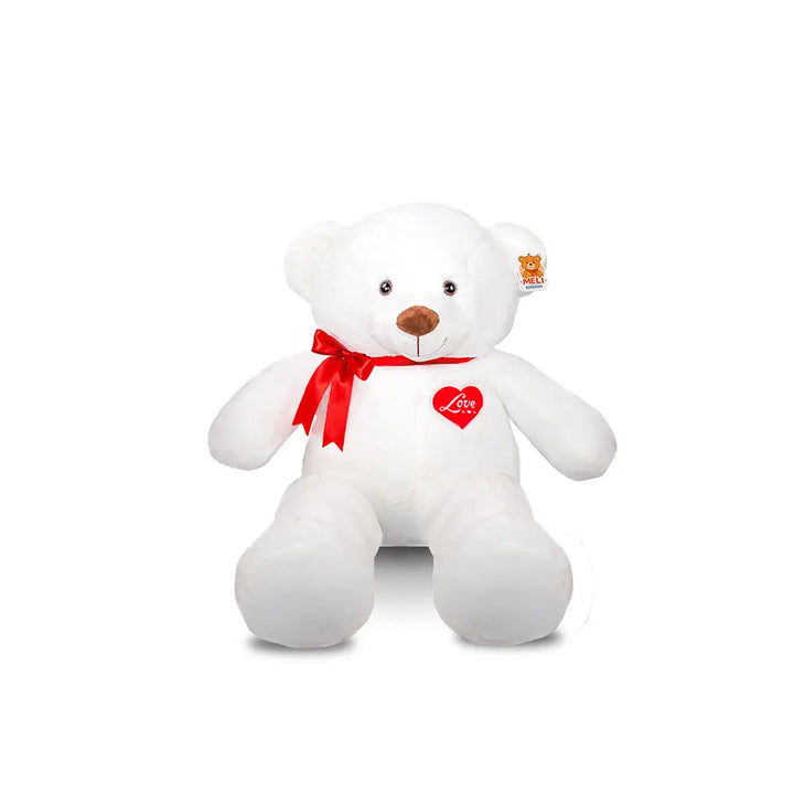 Oso de peluche Love Meli Blanco 100 cm