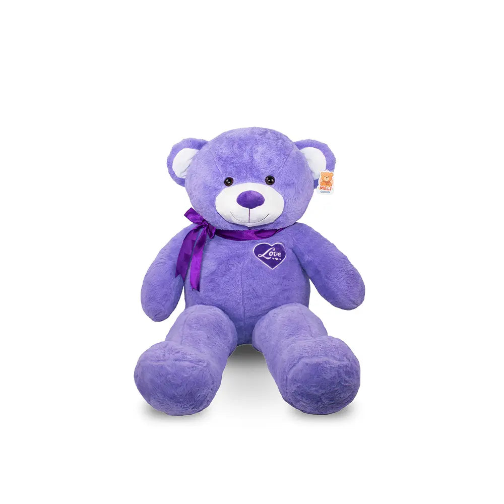 Oso de peluche Love Meli Morado 100 cm