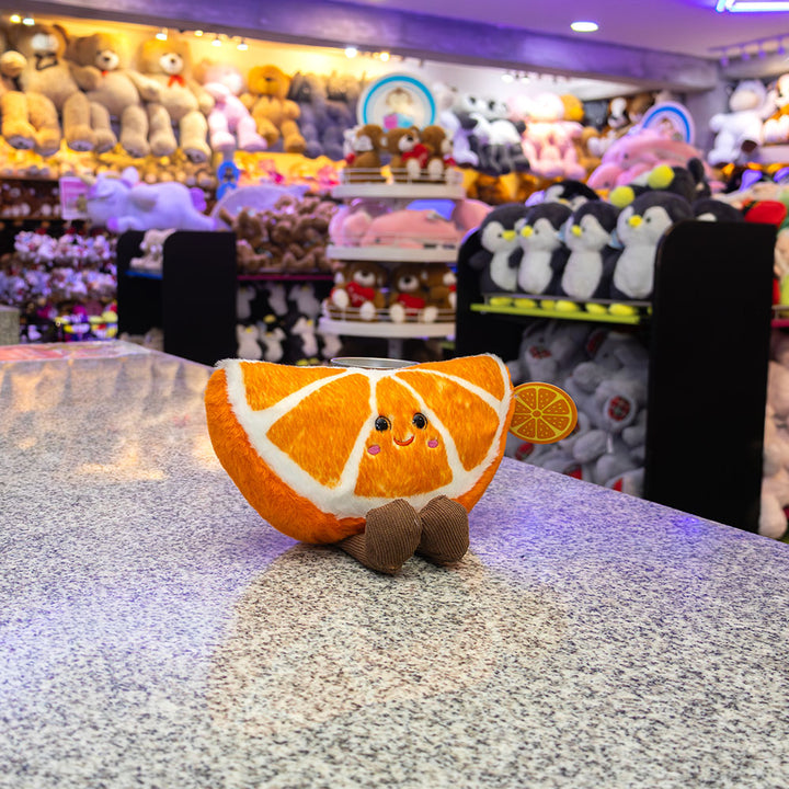 Set de 12 piezas Naranja de Peluche Citrus fruta 20 cm