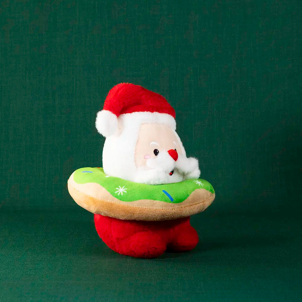Santa Claus de peluche con dona Noelito Navideño 22 cm