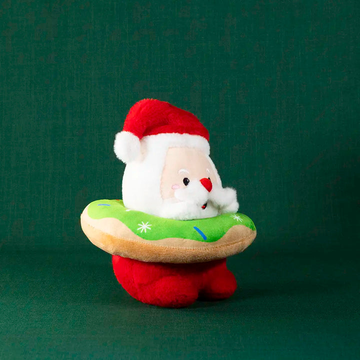 Santa Claus de peluche con dona Noelito Navideño 22 cm