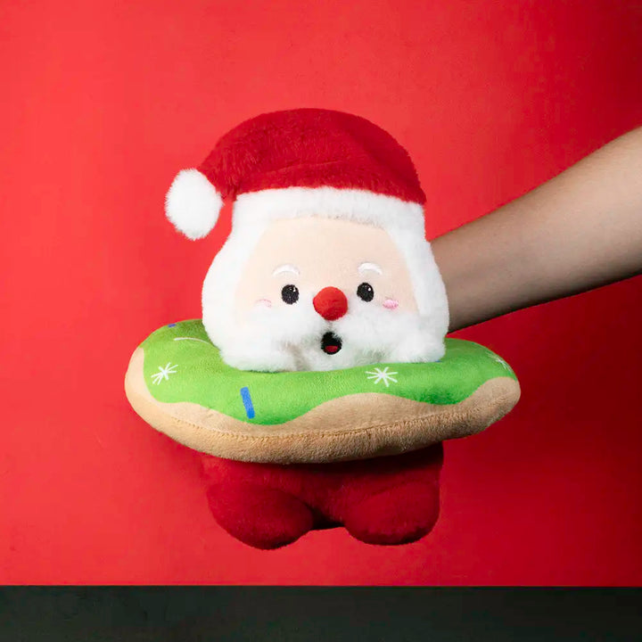 Santa Claus de peluche con dona Noelito Navideño 22 cm