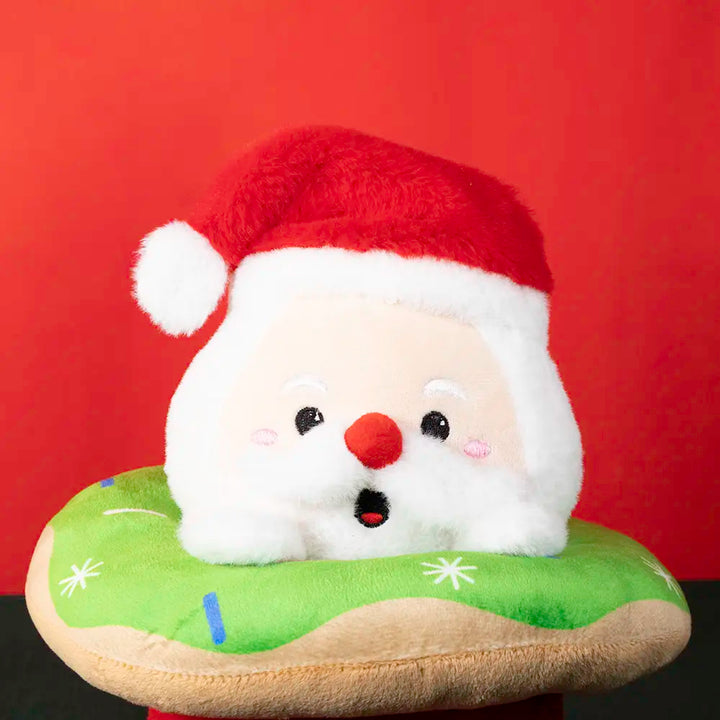 Santa Claus de peluche con dona Noelito Navideño 22 cm