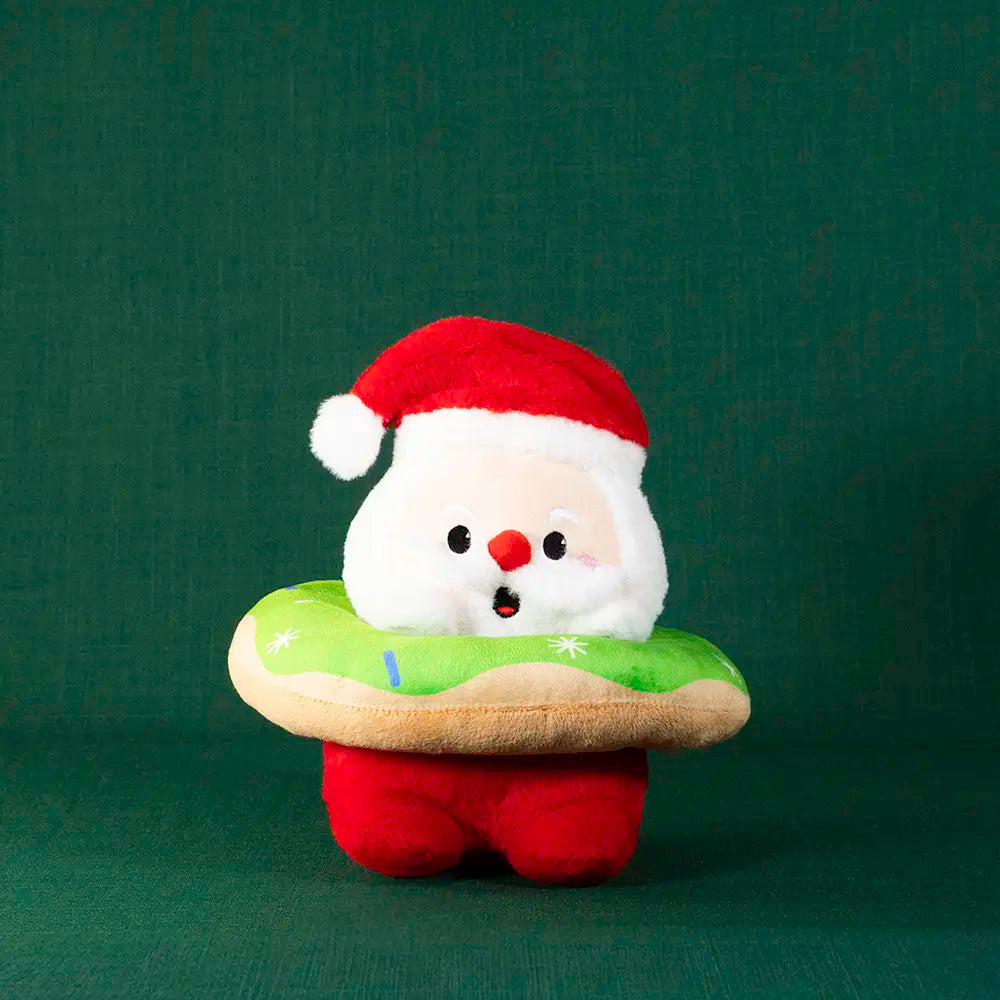 Santa Claus de peluche con dona Noelito Navideño 22 cm