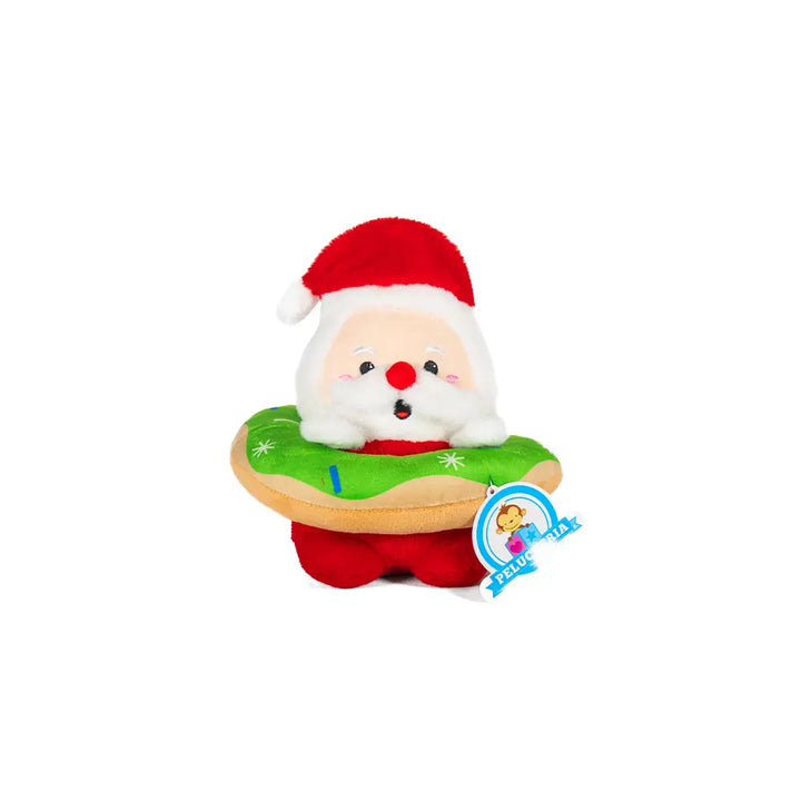 Santa Claus de peluche con dona Noelito Navideño 22 cm