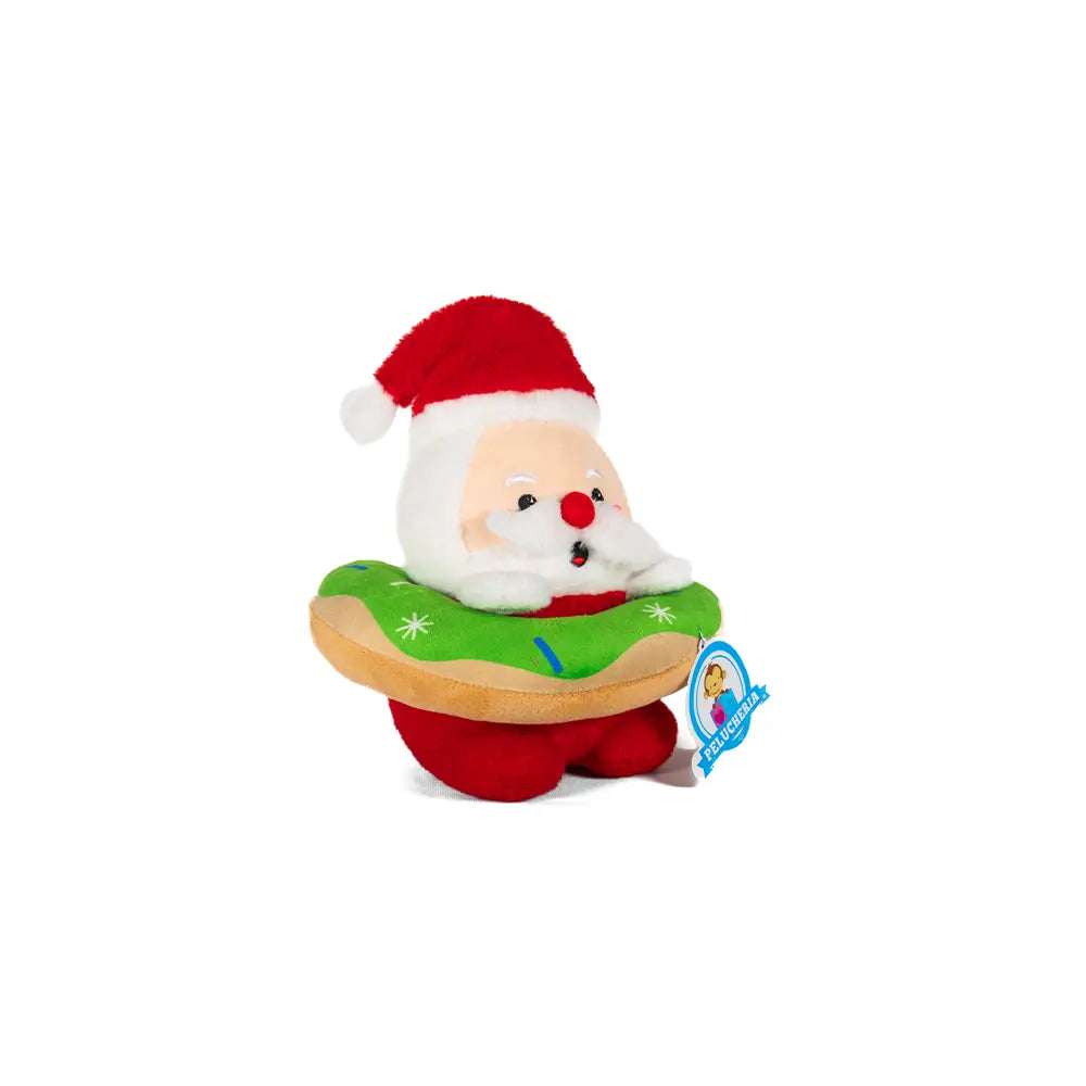 Santa Claus de peluche con dona Noelito Navideño 22 cm