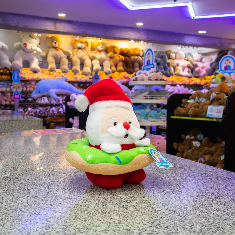 Santa Claus de peluche con dona Noelito Navideño 22 cm