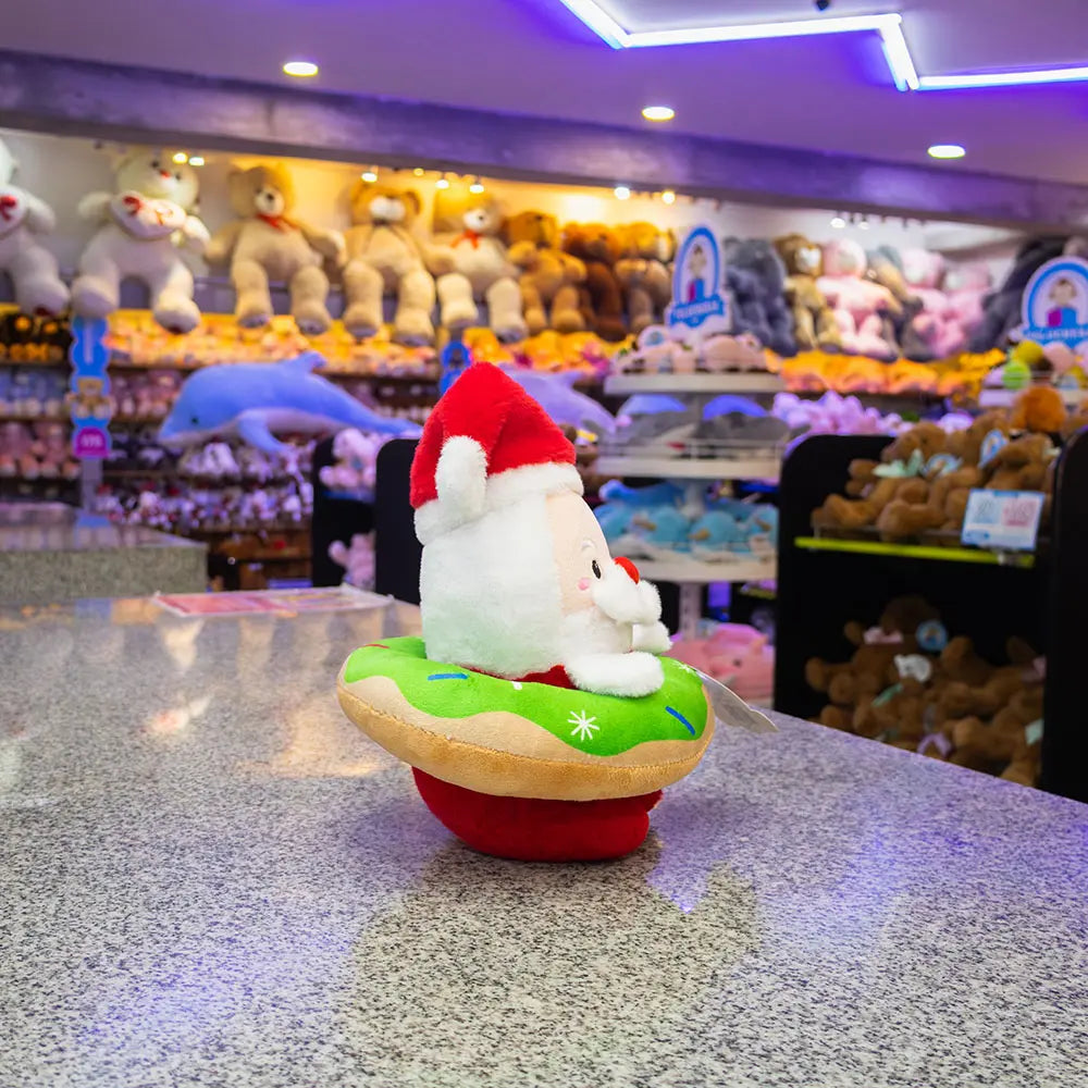 Santa Claus de peluche con dona Noelito Navideño 22 cm