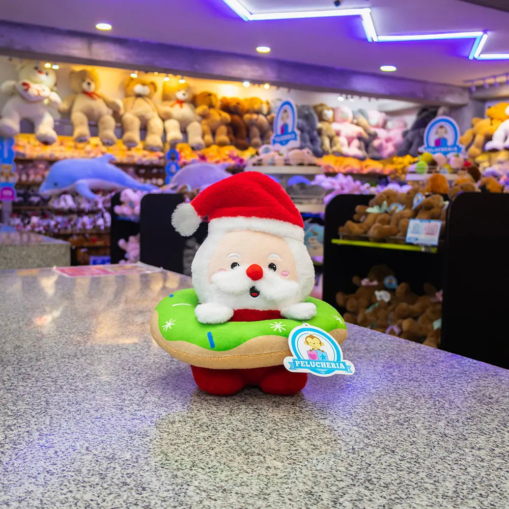 Santa Claus de peluche con dona Noelito Navideño 22 cm
