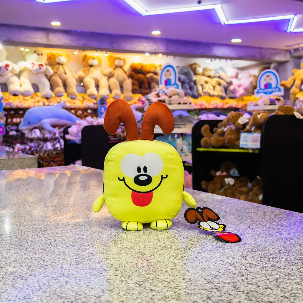 Perro odie de peluche, peluches de garfield, licencia, peluches para regalar, decorar, coleccionar. Peluches originales 