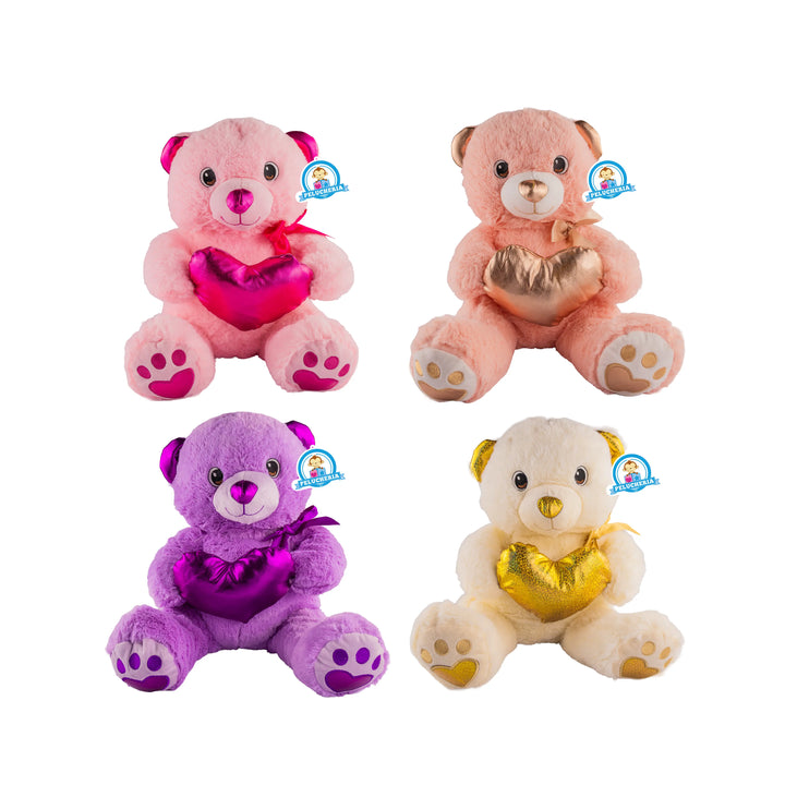 Set de 4 Oso de peluche Blink 25 cm