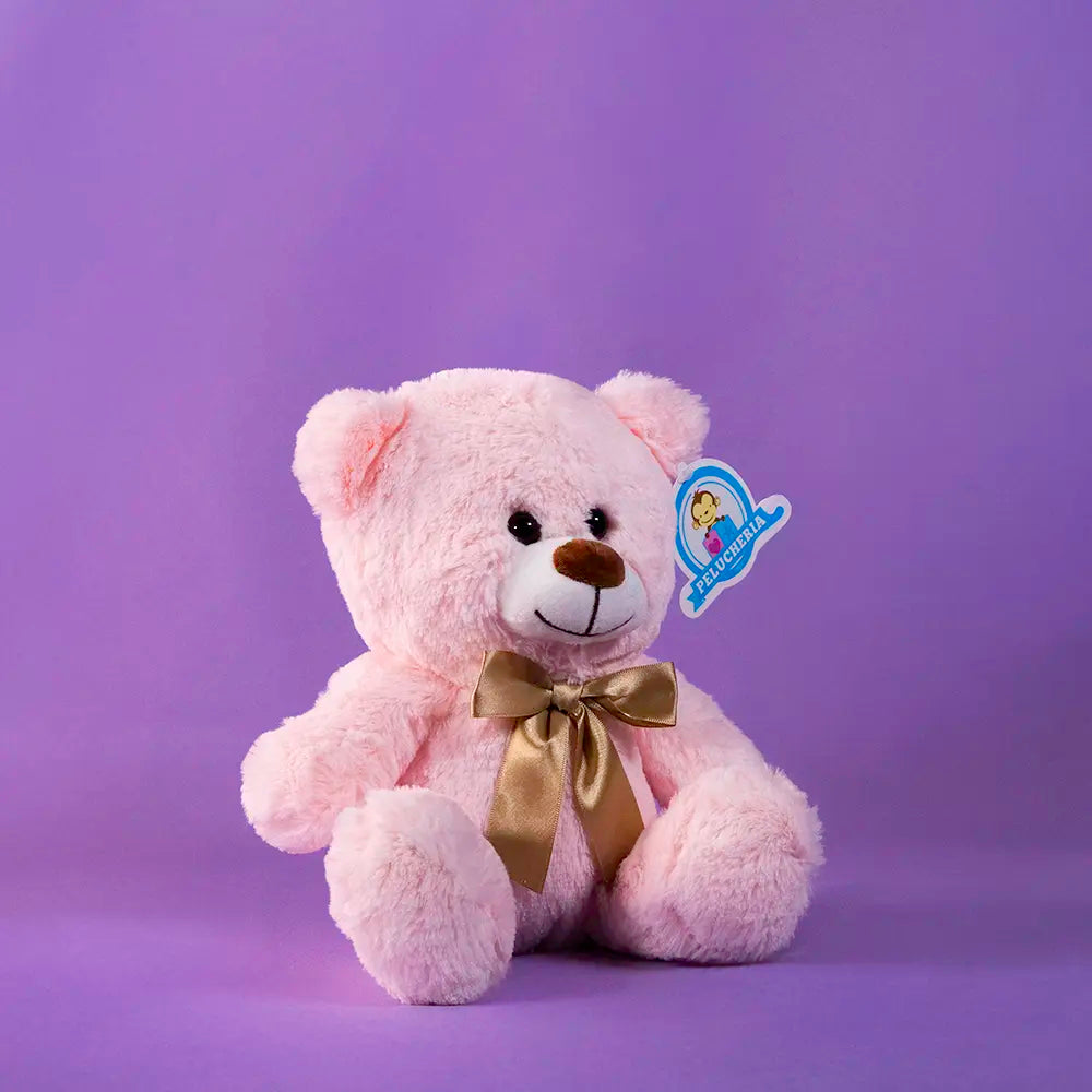 Oso de peluche rosa abrazable, perfecto como regalo, decoraciones, eventos,  baby showers y fiestas. 