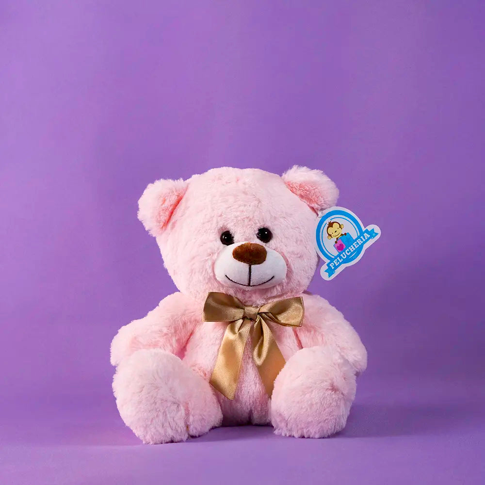 Oso de peluche rosa abrazable, perfecto como regalo, decoraciones, eventos,  baby showers y fiestas. 