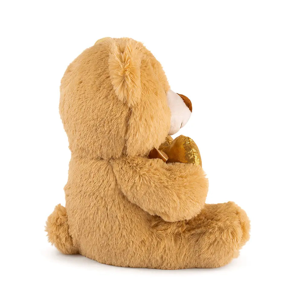 Oso de peluche Teo Corazón 25cm
