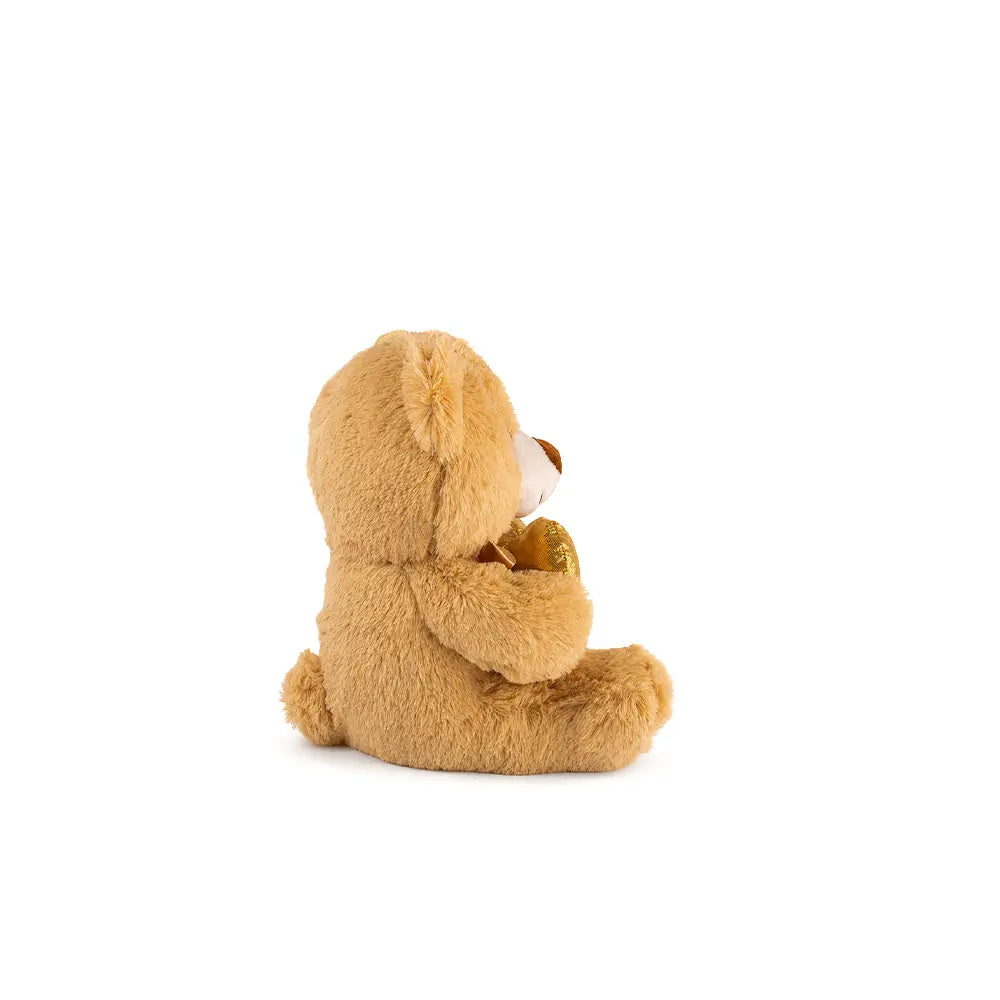 Set de 12 Piezas Oso de peluche Teo Corazón 25cm