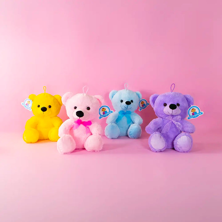Set de 4 Piezas Osito de peluche Baby Colors 28 cm