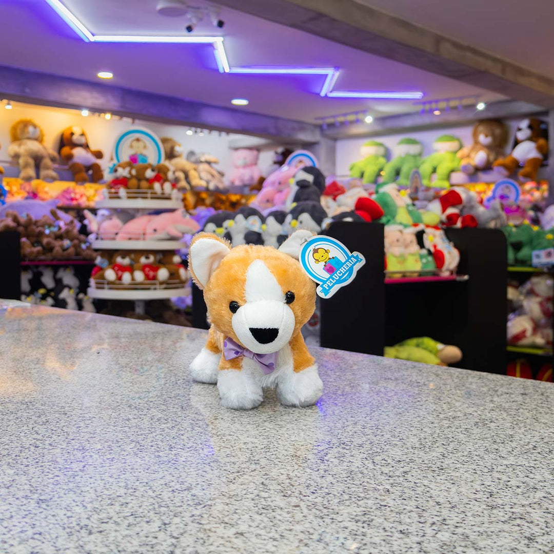 Set de 12 piezas Perro Perrito de peluche Waffle 20 cm