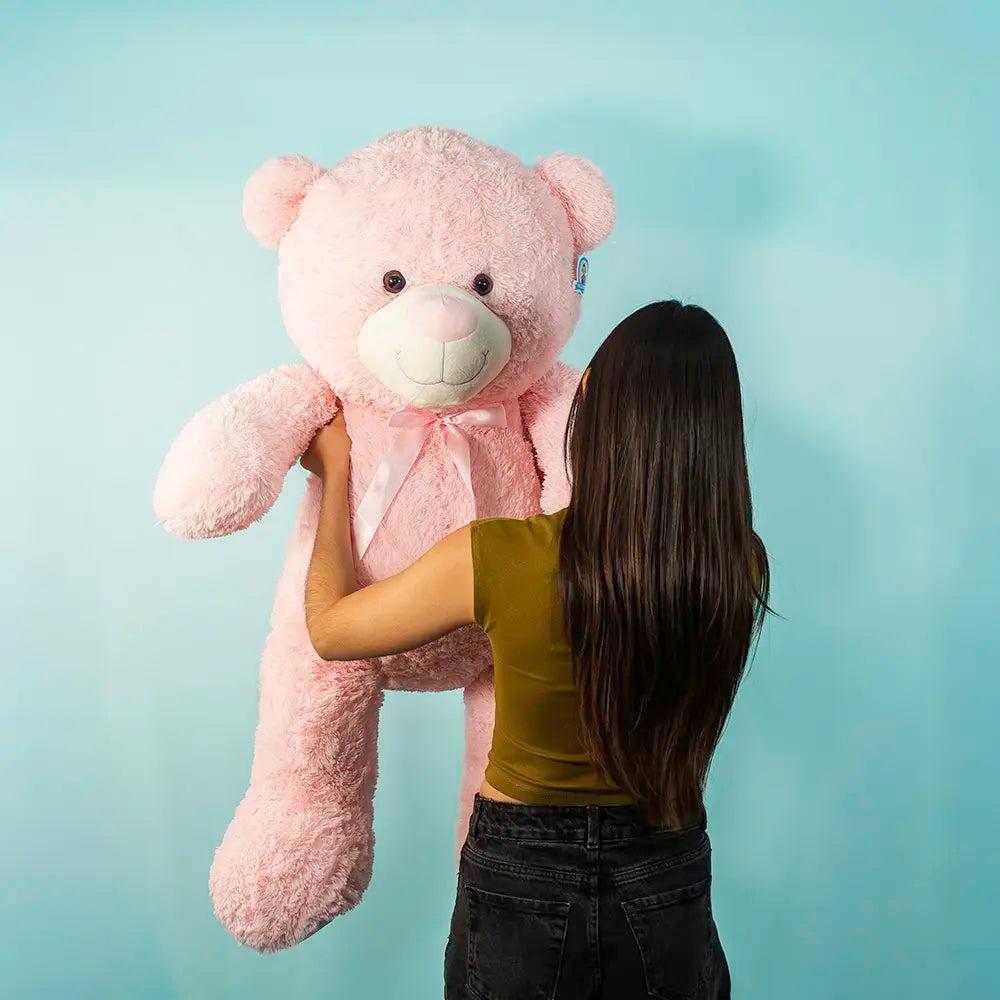 Oso de peluche Rosa Gigante Chompón 120 cm