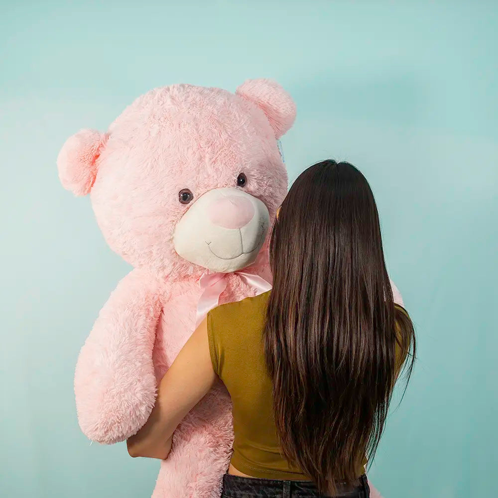 Oso de peluche Rosa Gigante Chompón 120 cm