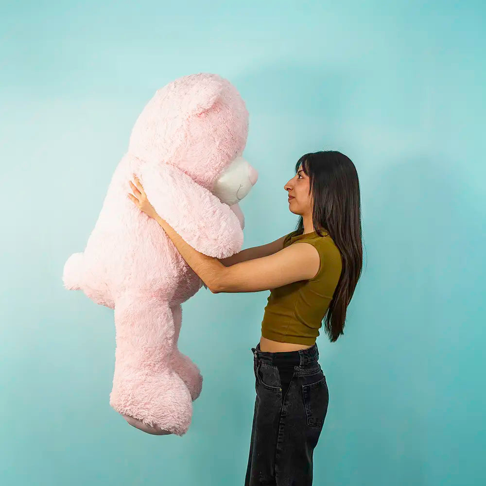 Oso de peluche Rosa Gigante Chompón 120 cm