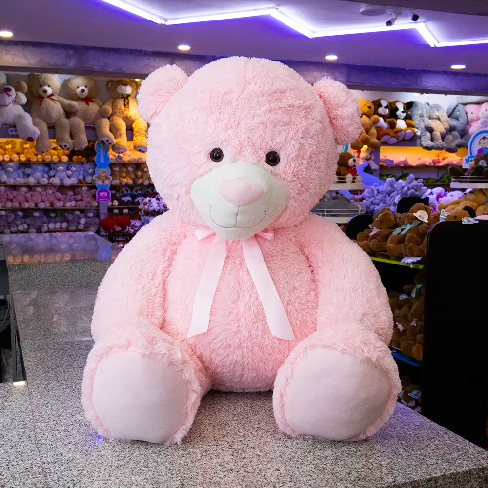 Oso de peluche Rosa Gigante Chompón 120 cm
