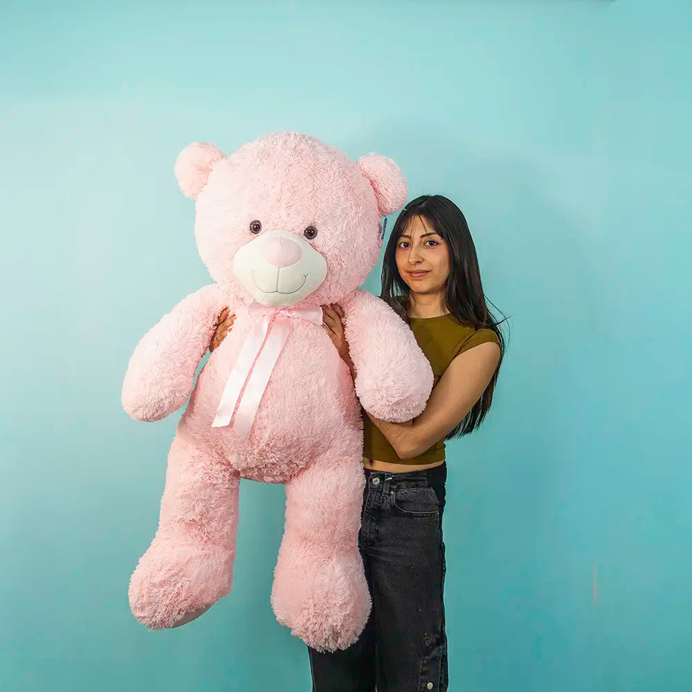 Oso de peluche Rosa Gigante Chompón 120 cm