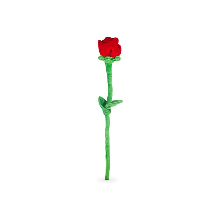 Flor de peluche color rojo 50 cm