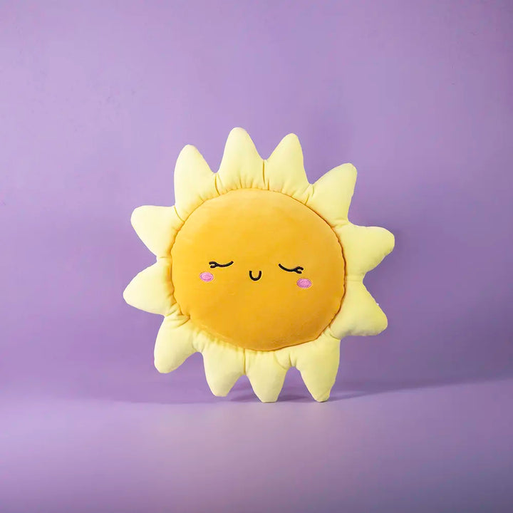 Sol de peluche, cojín 40 cm