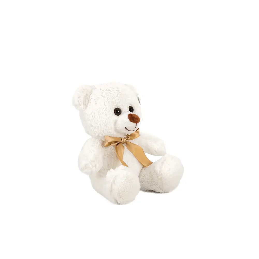 Oso de peluche Teo Blanco 25cm