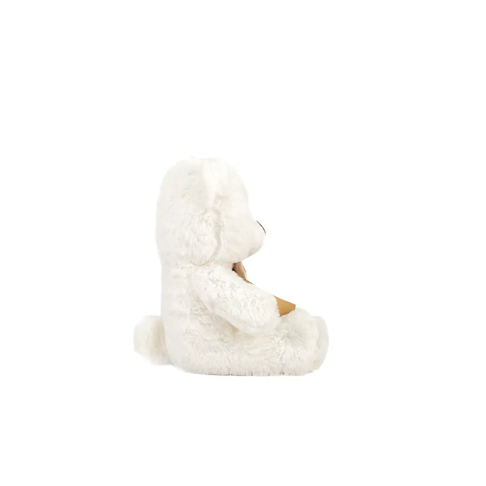 Oso de peluche Teo Blanco 25cm