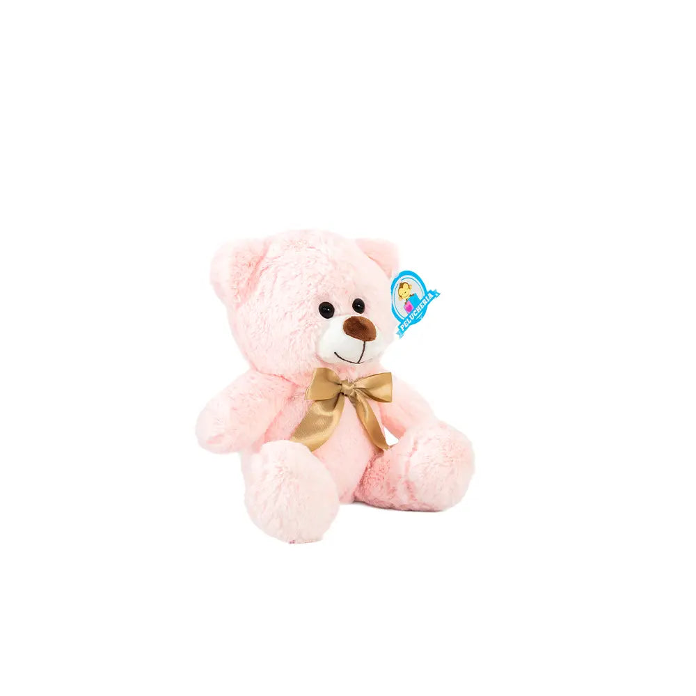 Set de 12 Piezas Oso de peluche Teo Rosa 25cm