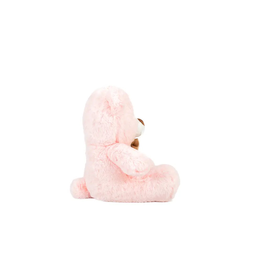 Set de 12 Piezas Oso de peluche Teo Rosa 25cm