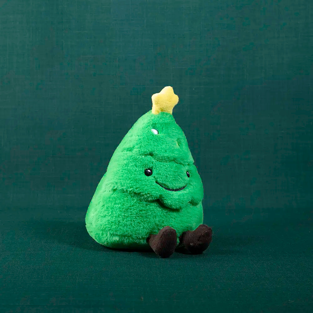 Pino de peluche Tino navideño 18 cm
