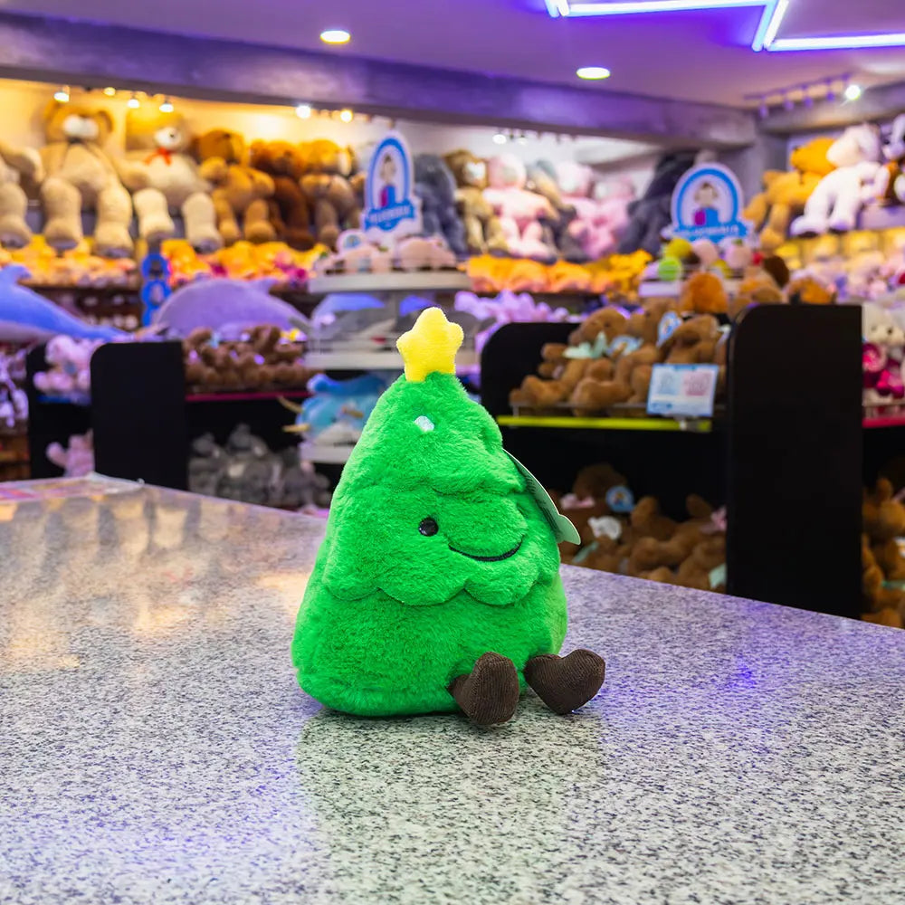 Pino de peluche Tino navideño 18 cm